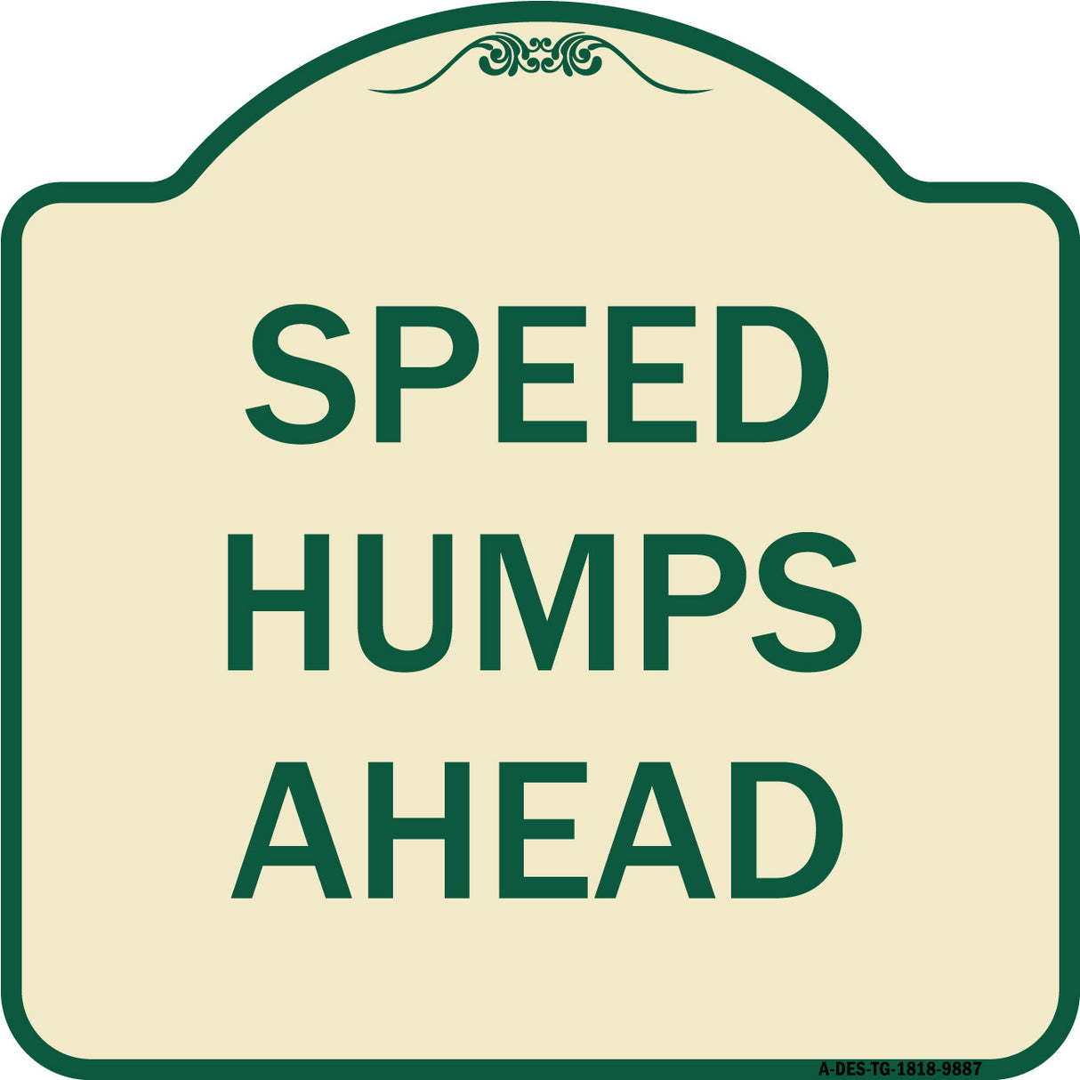 Speed Humps Ahead