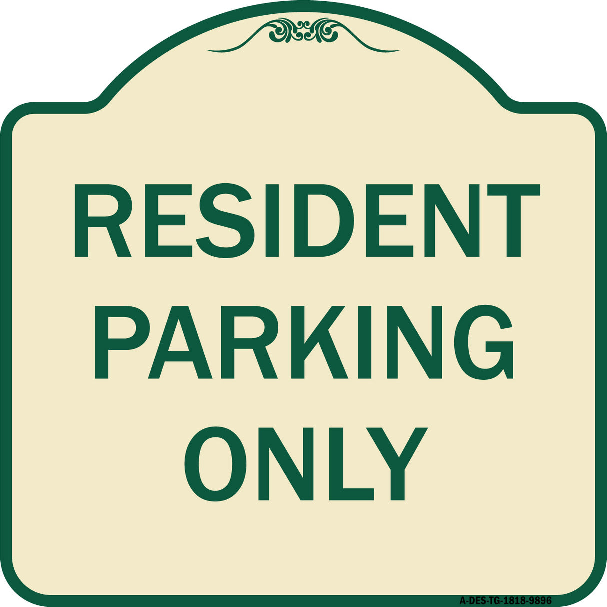 Resident Parking Only