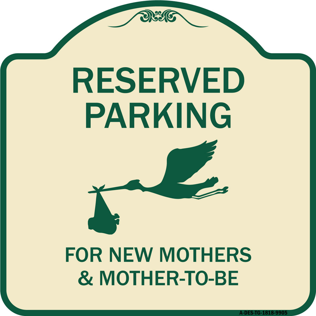 Reserved Parking For New Mothers & Mother's To-be