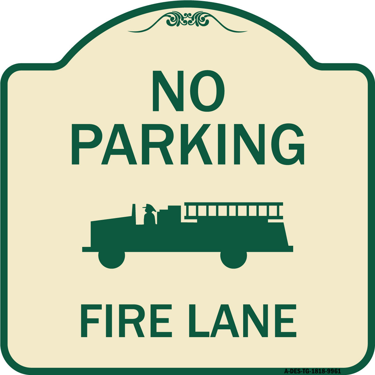No Parking Fire Lane