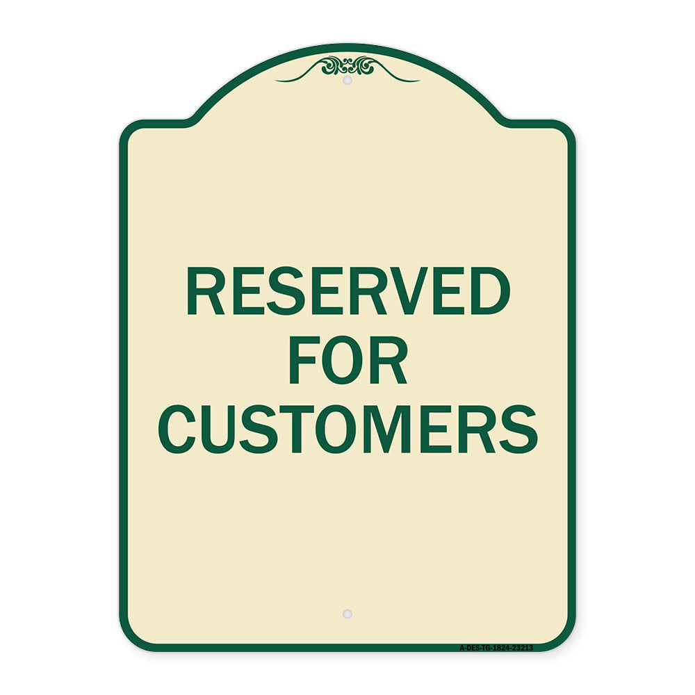 Reserved for Customers