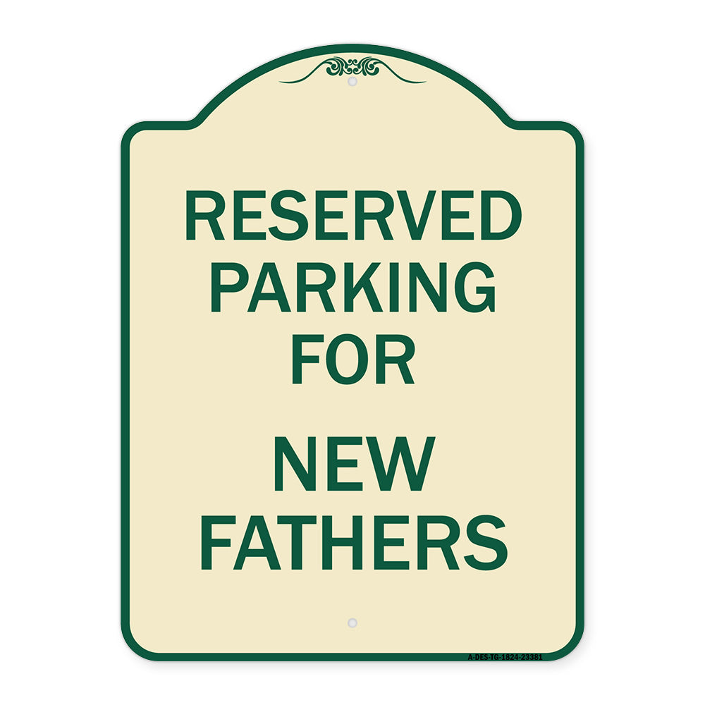 Parking Reserved for New Fathers