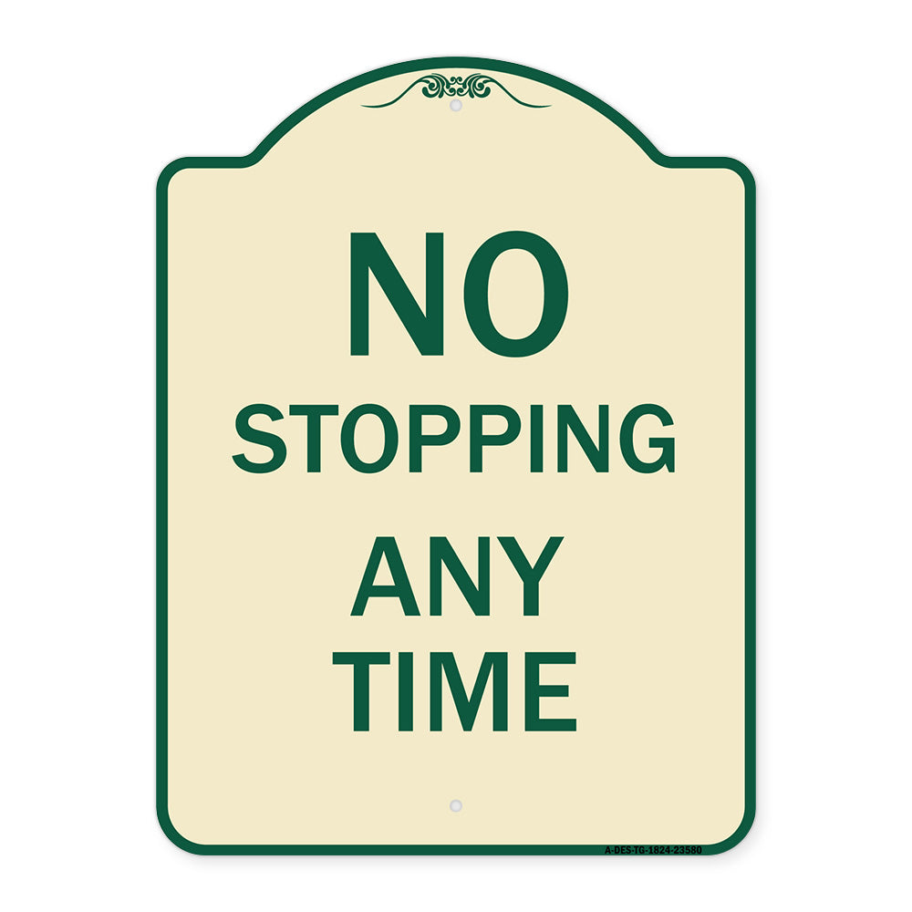 No Stopping Anytime