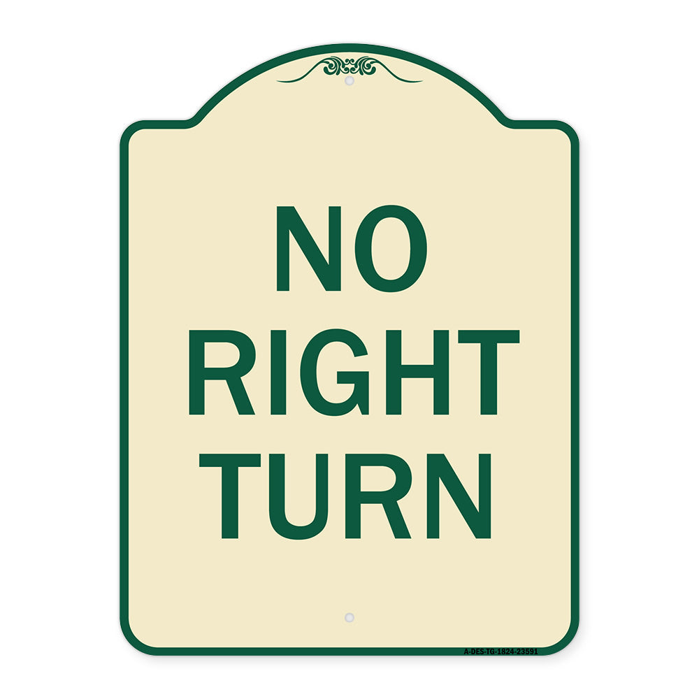No Right Turn
