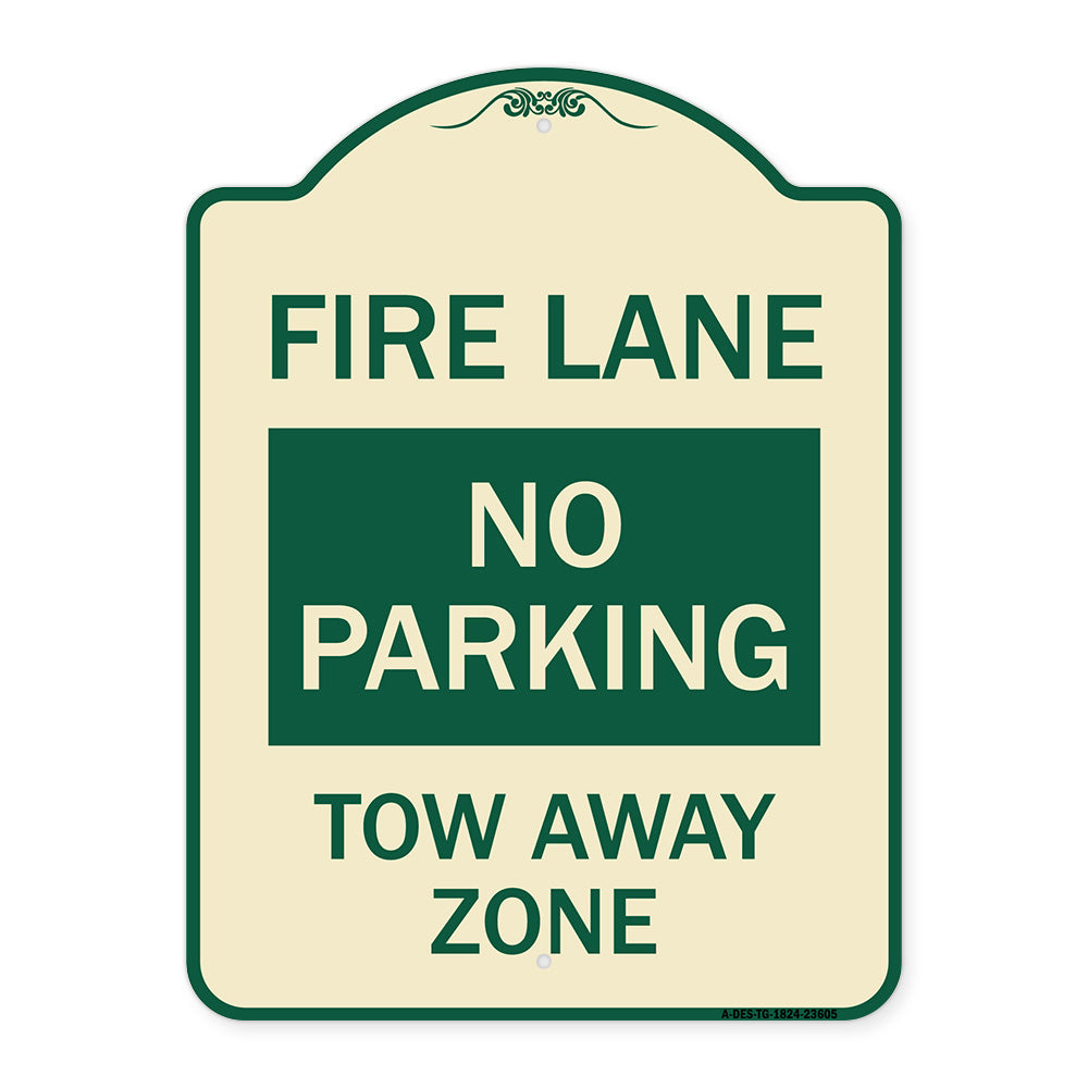 No Parking Tow-Away Zone
