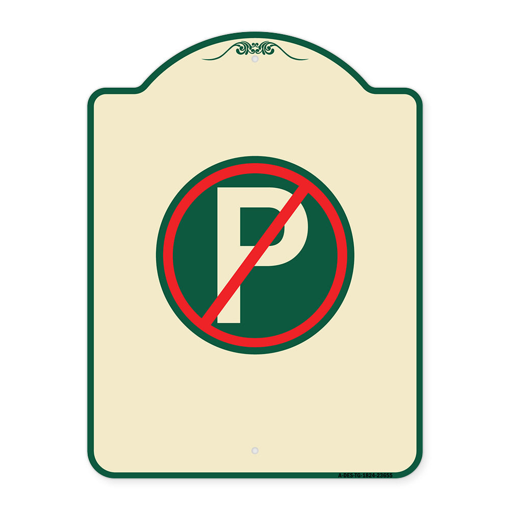 No Parking Symbol