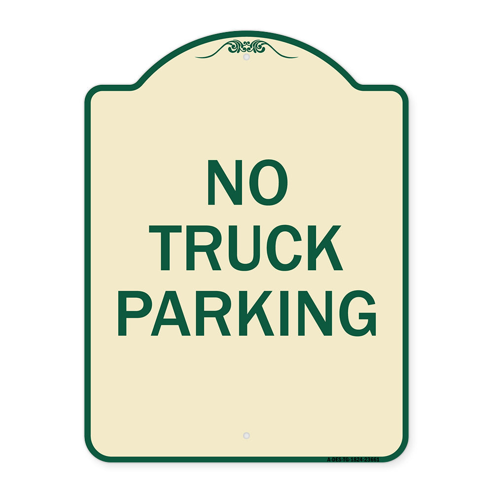 No Parking Sign No Truck Parking
