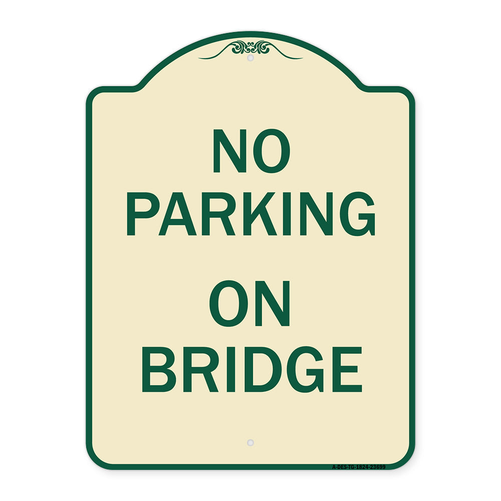 No Parking on Bridge