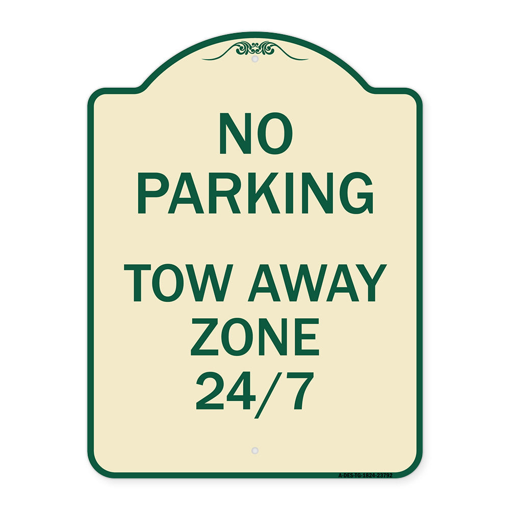 No Parking - Tow Away Zone 247