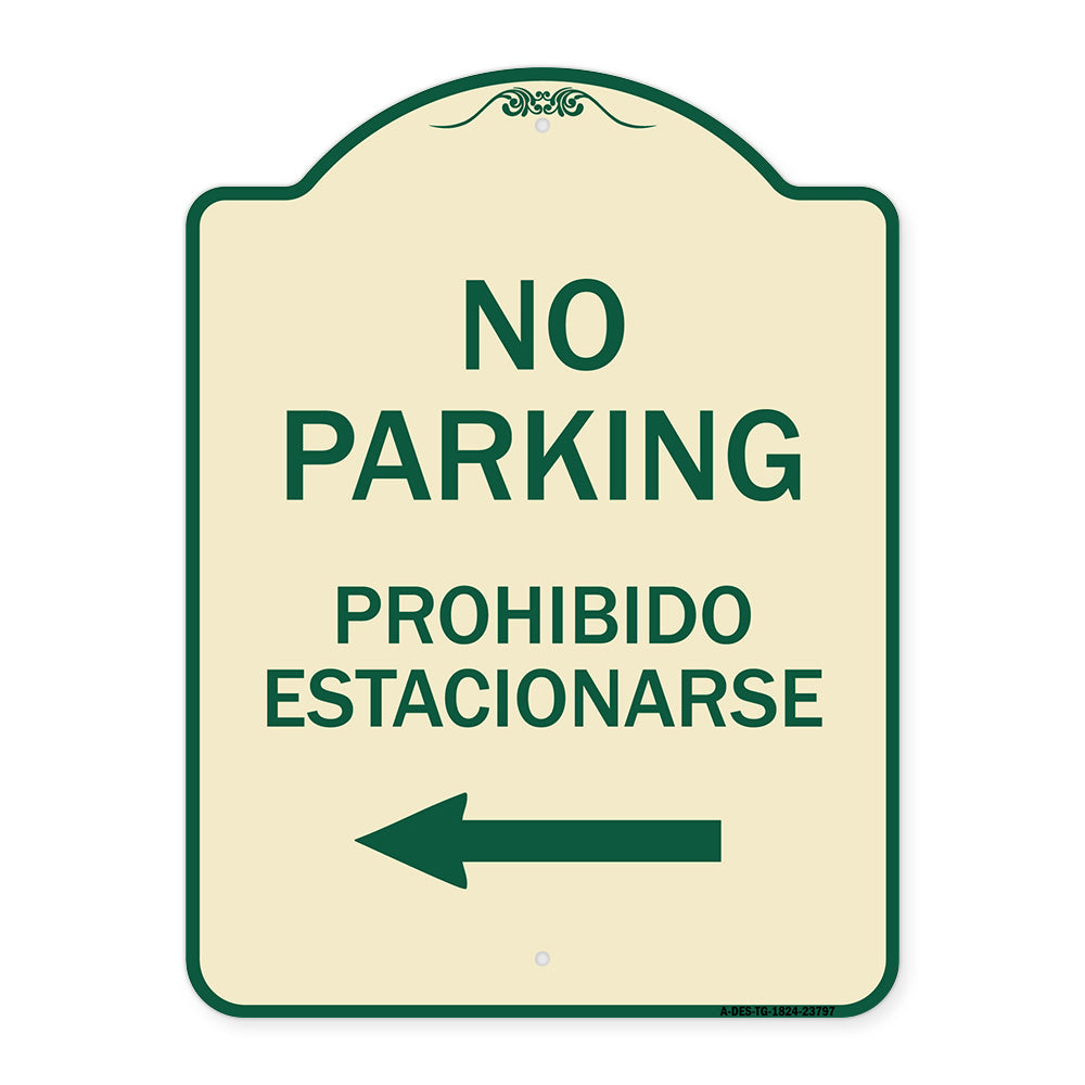 No Parking - Prohibido Estacionarse