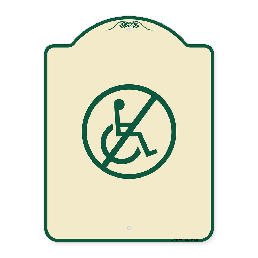No Handicap Symbol