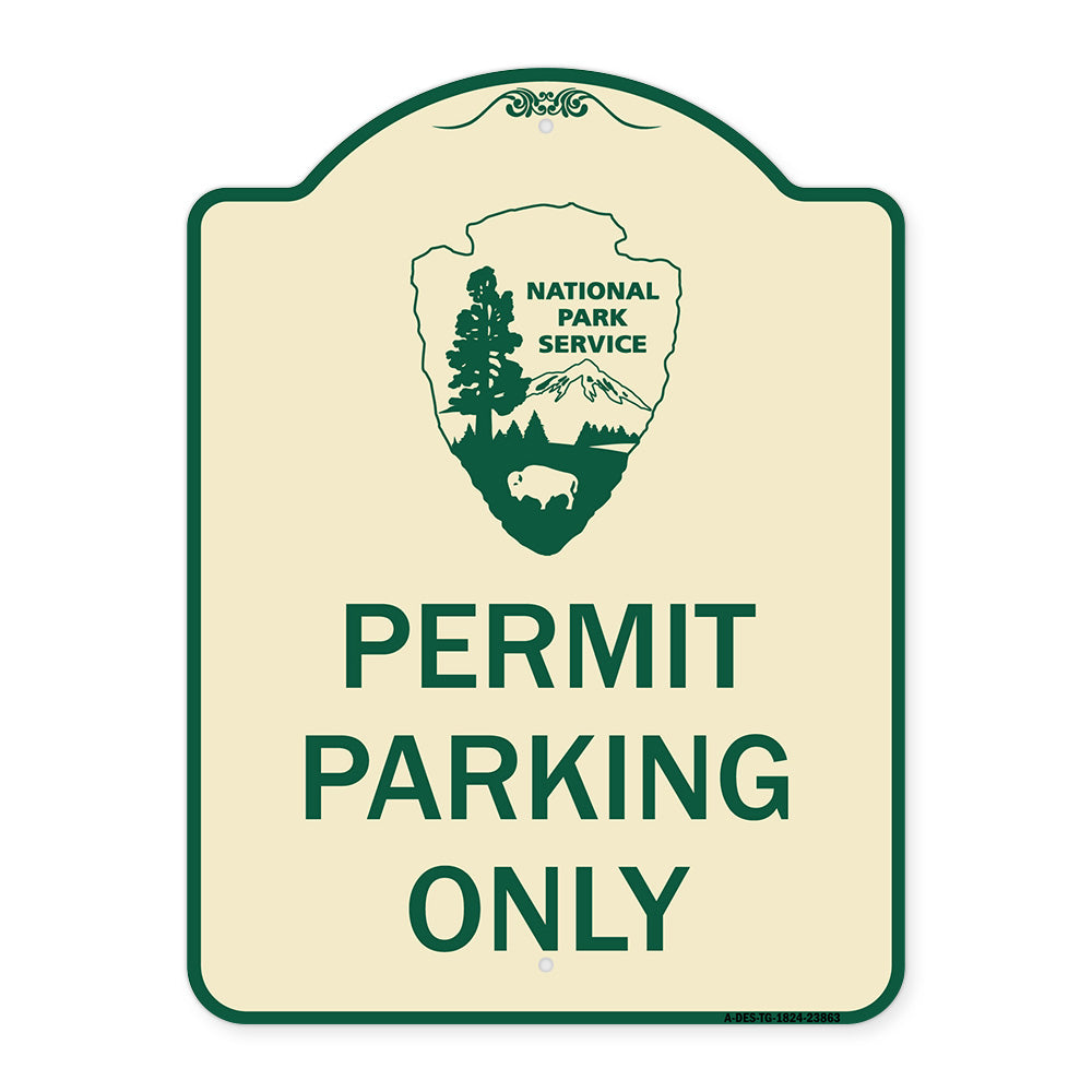 National Park Service - Permit Parking Only