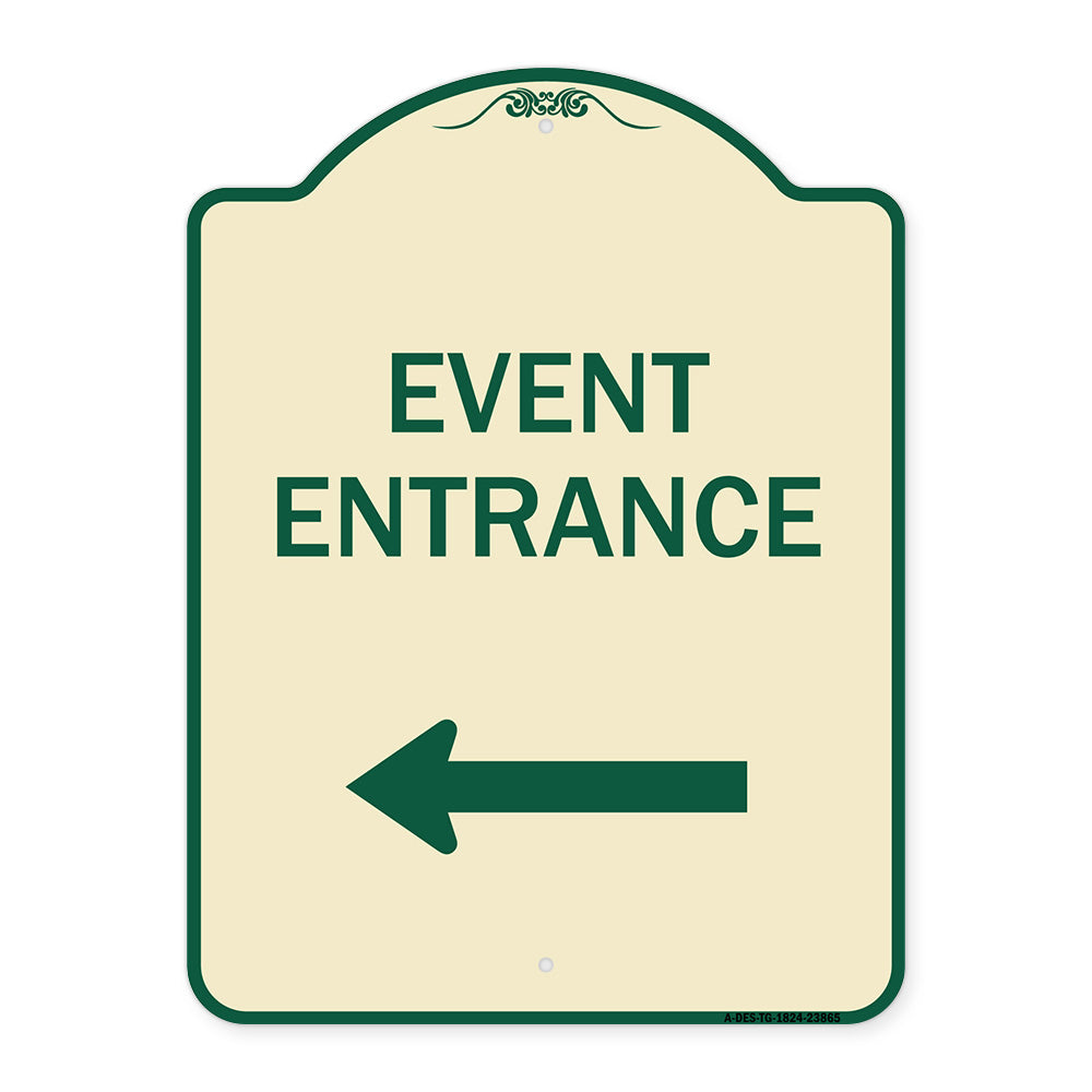 N Event Entrance (With Left Arrow)