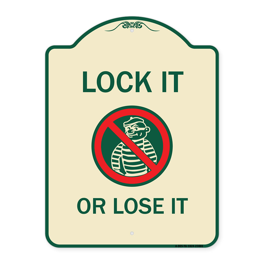 Lock It or Lose It (With Graphic)