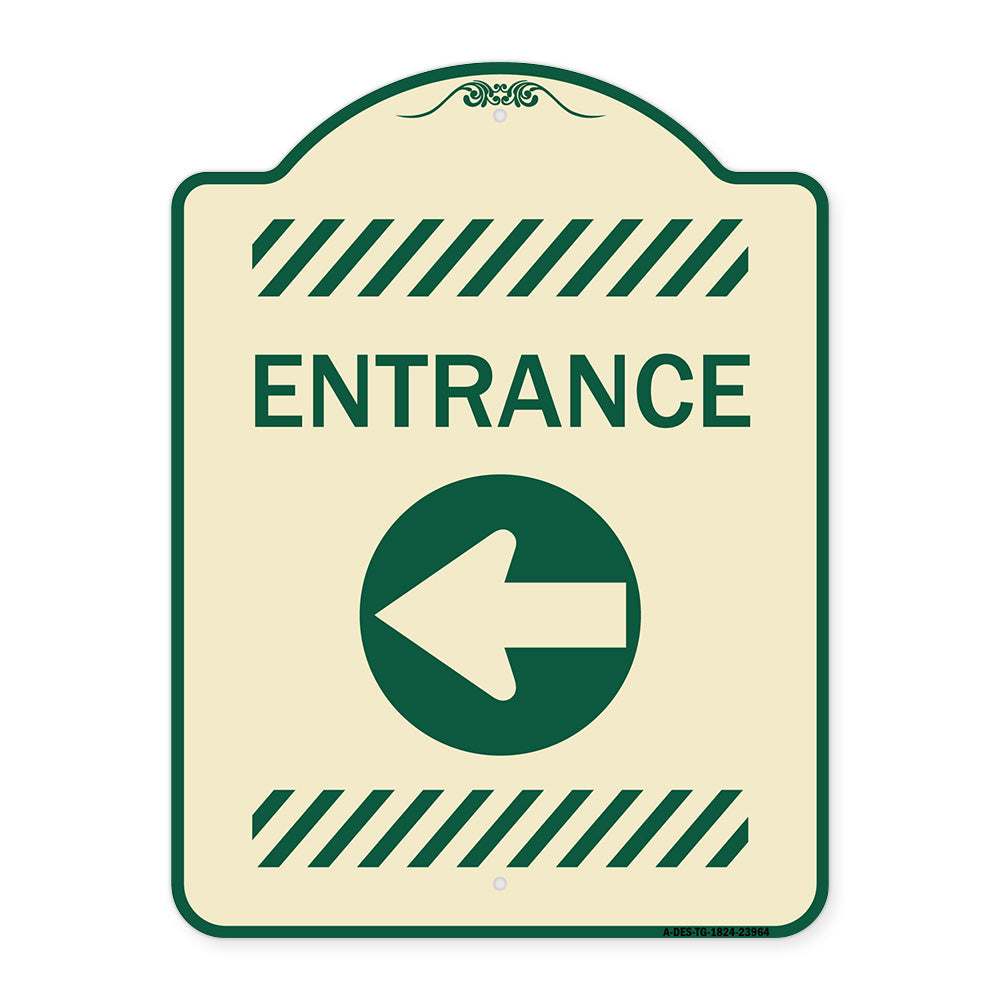 Entrance Left Arrow
