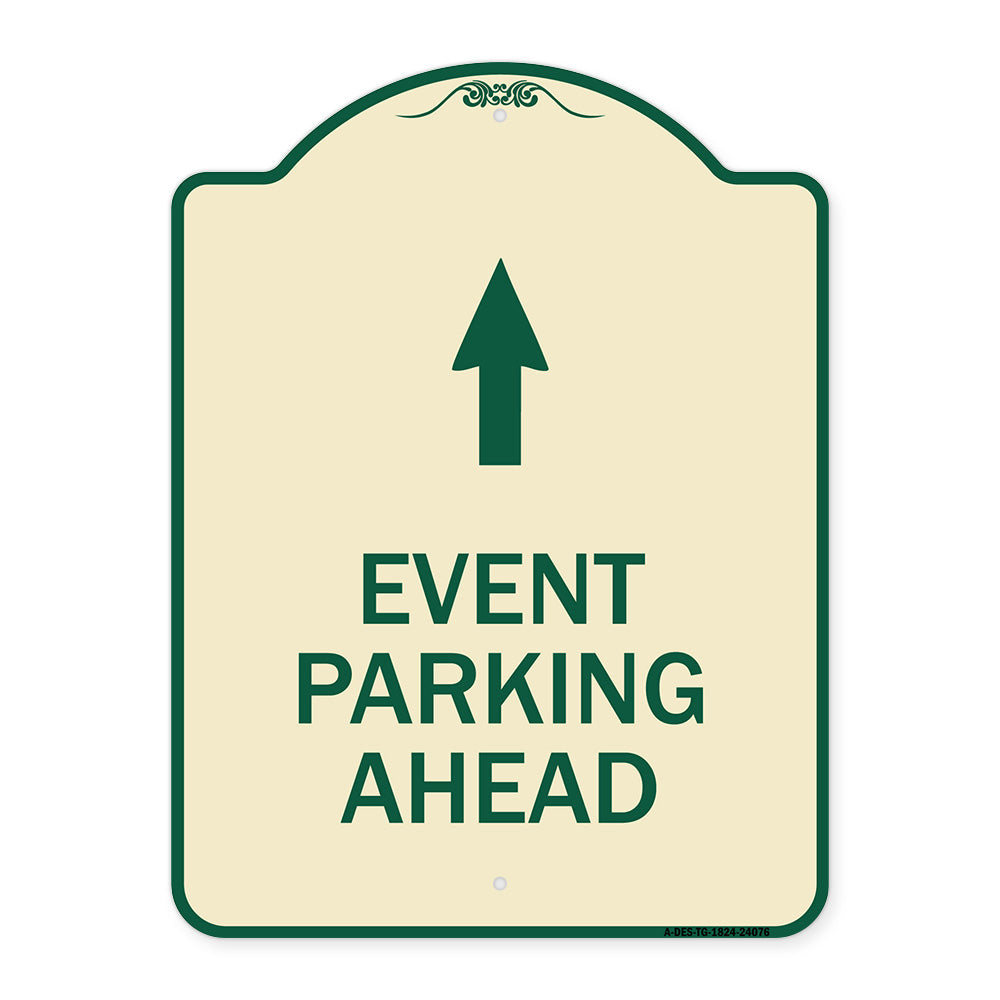 Event Parking Ahead