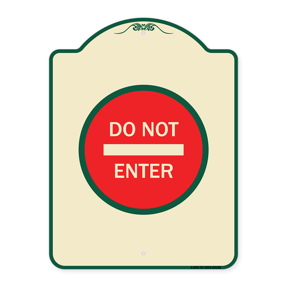 Do Not Enter
