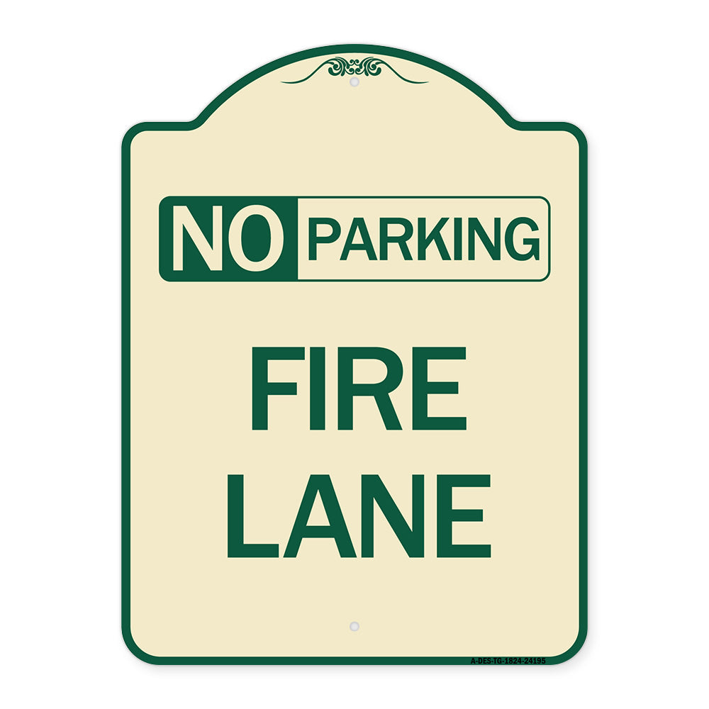 Delaware No Parking Fire Lane