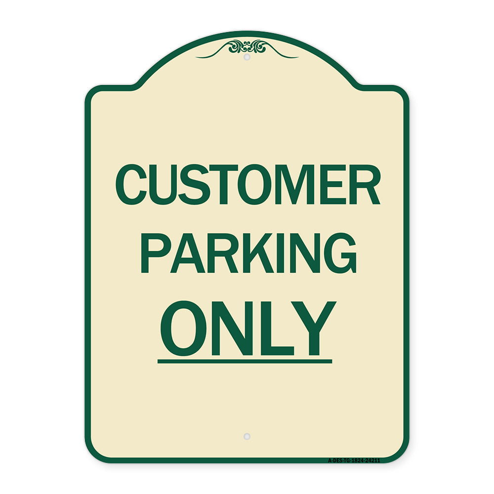 Customer Parking Only