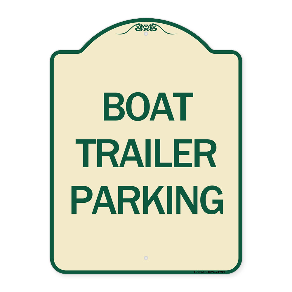 Boat Trailer Parking