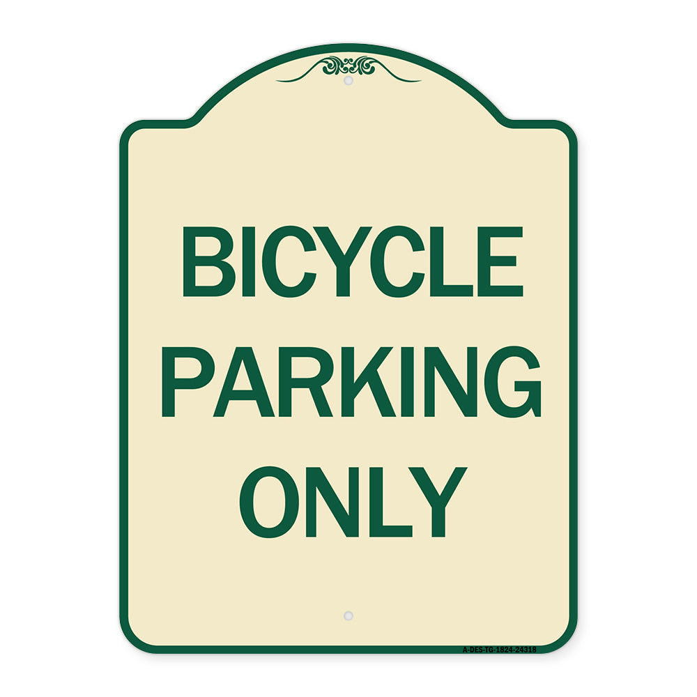Bicycle Parking Only