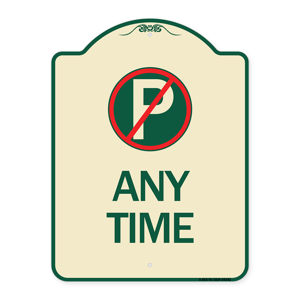 Anytime (No Parking Symbol)
