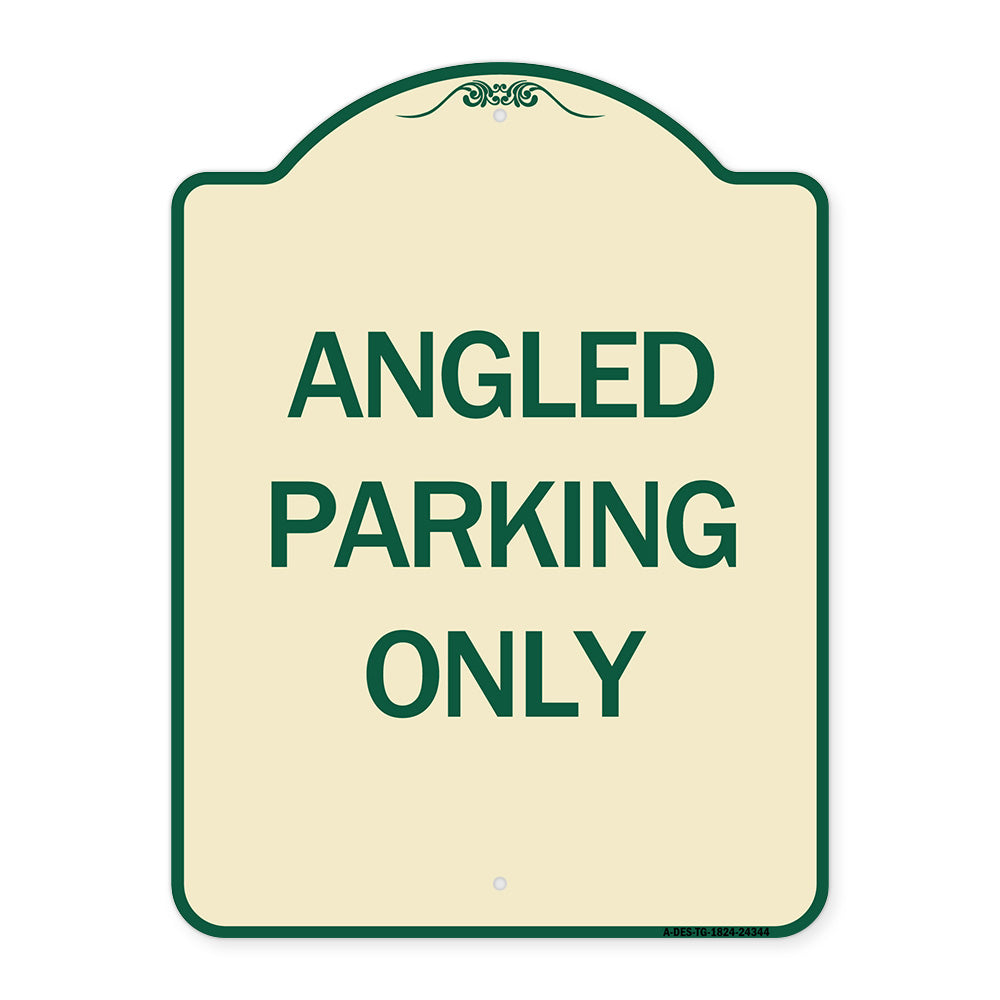 Angle Parking Only
