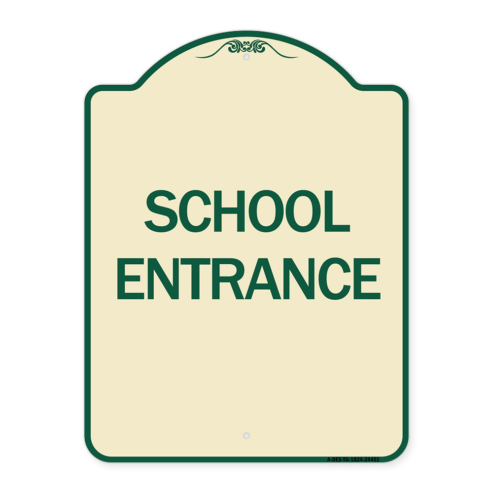 School Entrance