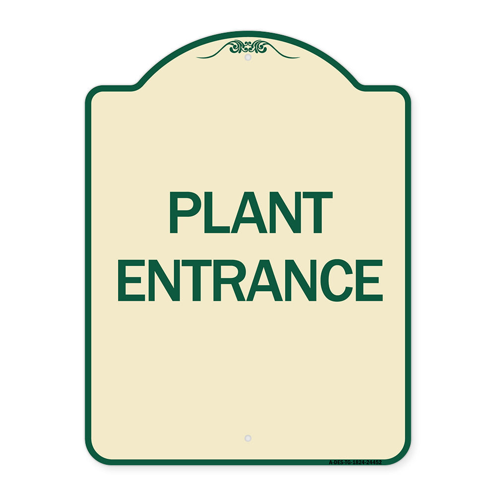 Plant Entrance