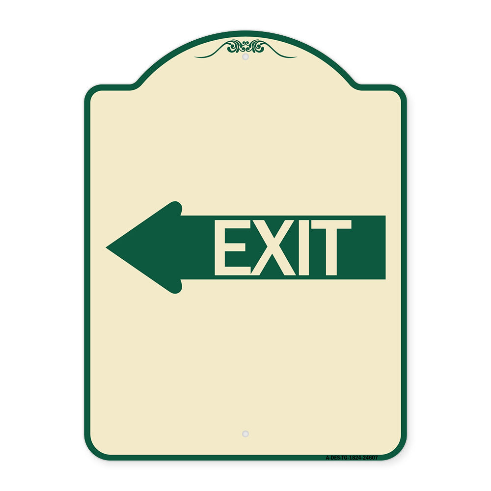 Exit (With Left Arrow)