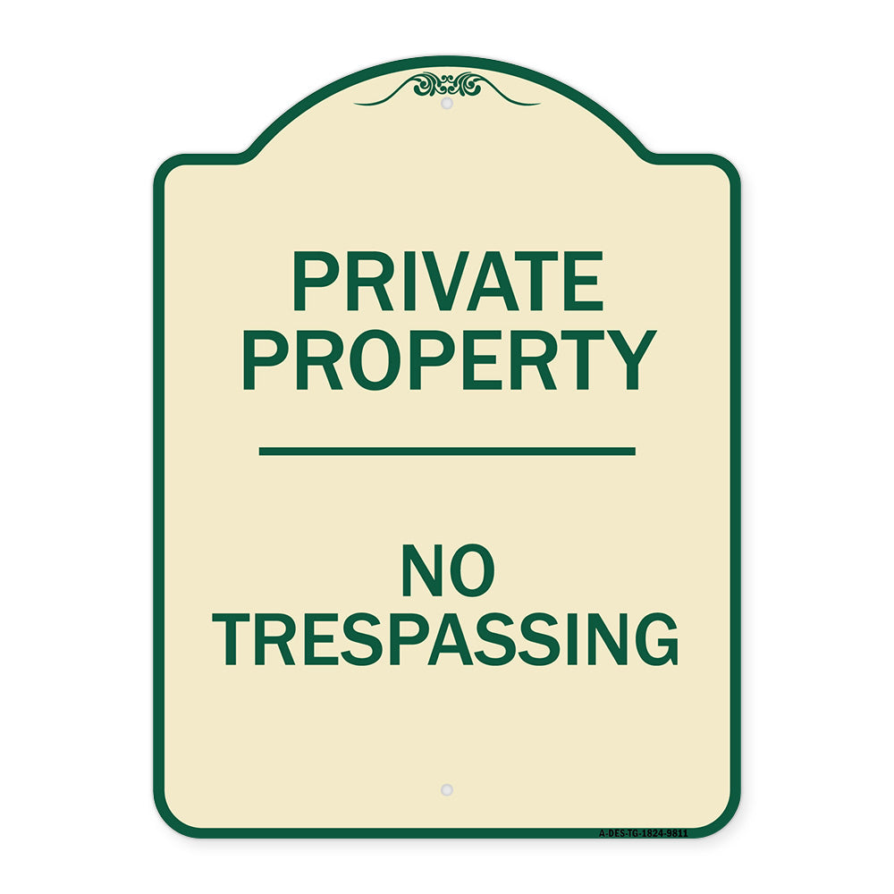 No Trespassing