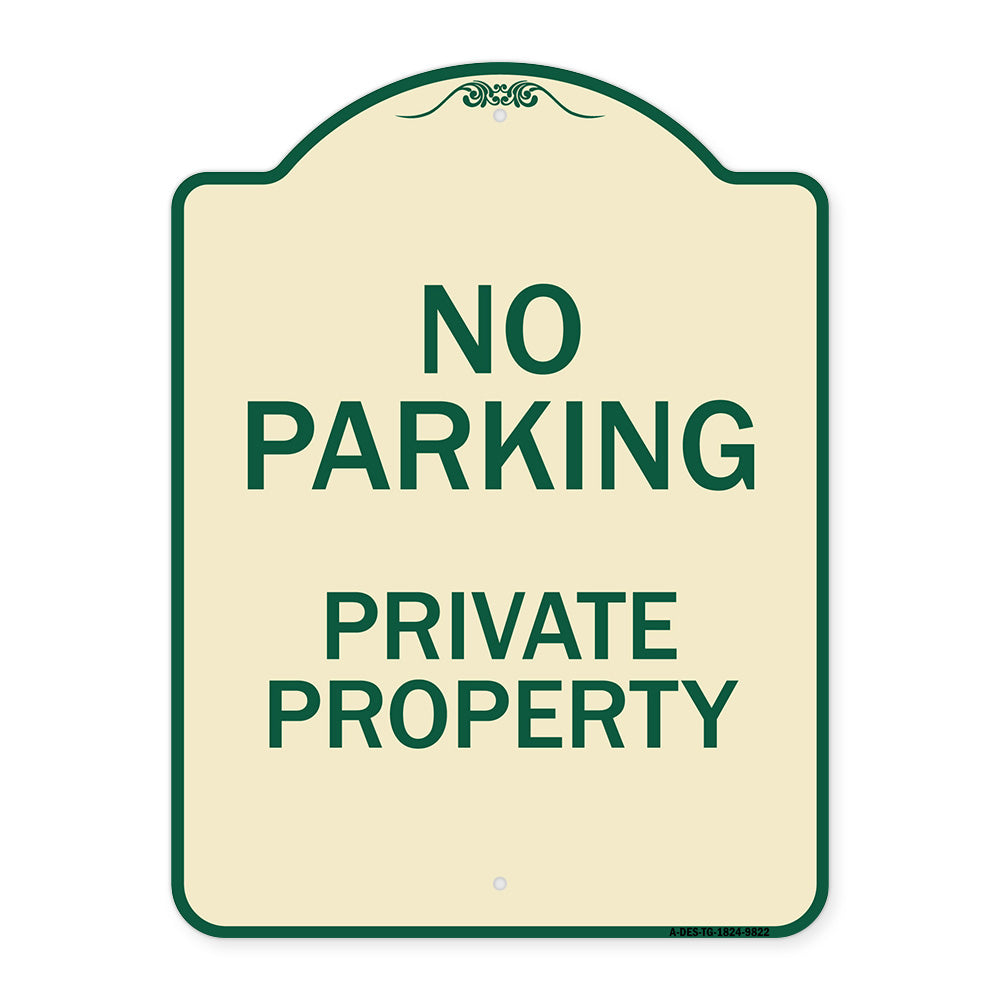 No Parking Private Property