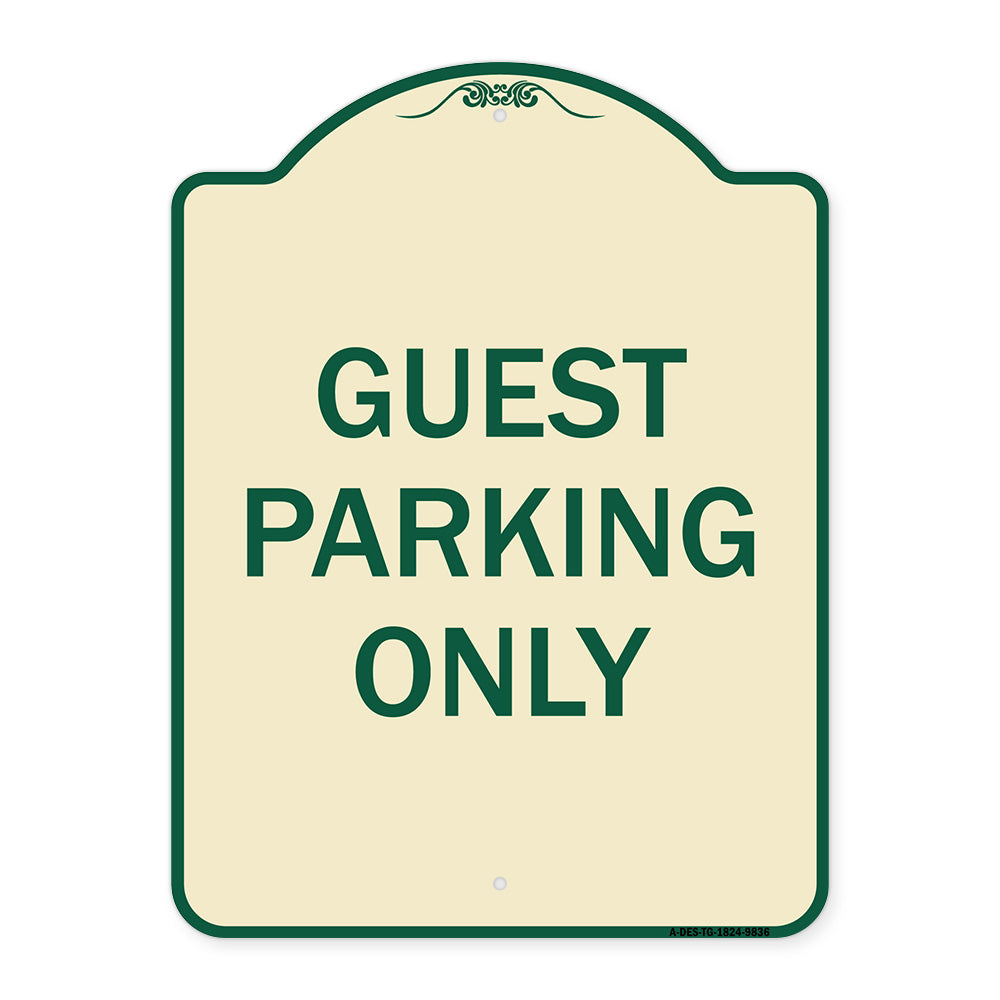 Guest Parking Only