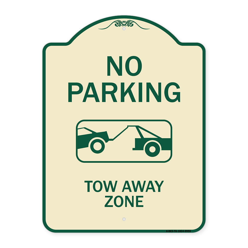 No Parking Tow Away Zone