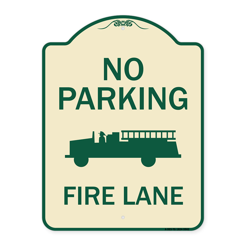 No Parking Fire Lane