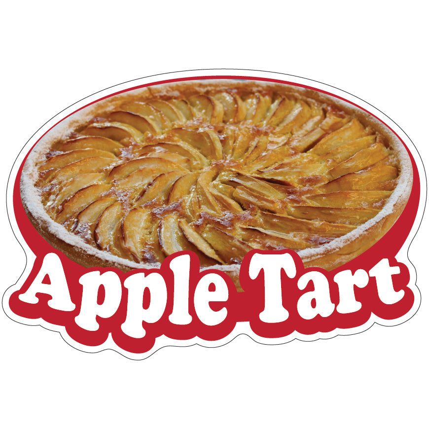 Apple Tart Die-Cut Decal