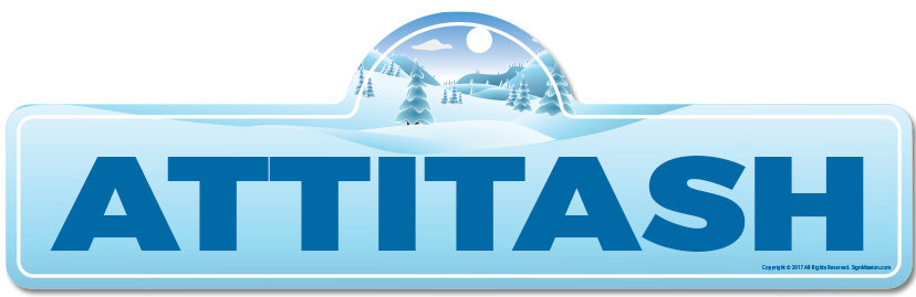 Attitash Street Sign