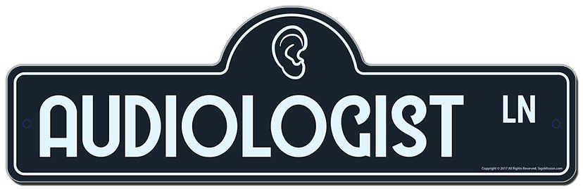 Audiologist Street Sign