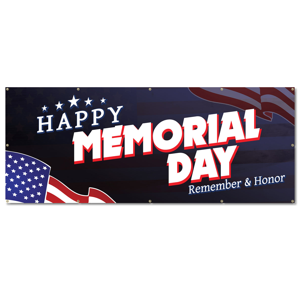 Happy Memorial Day Banner