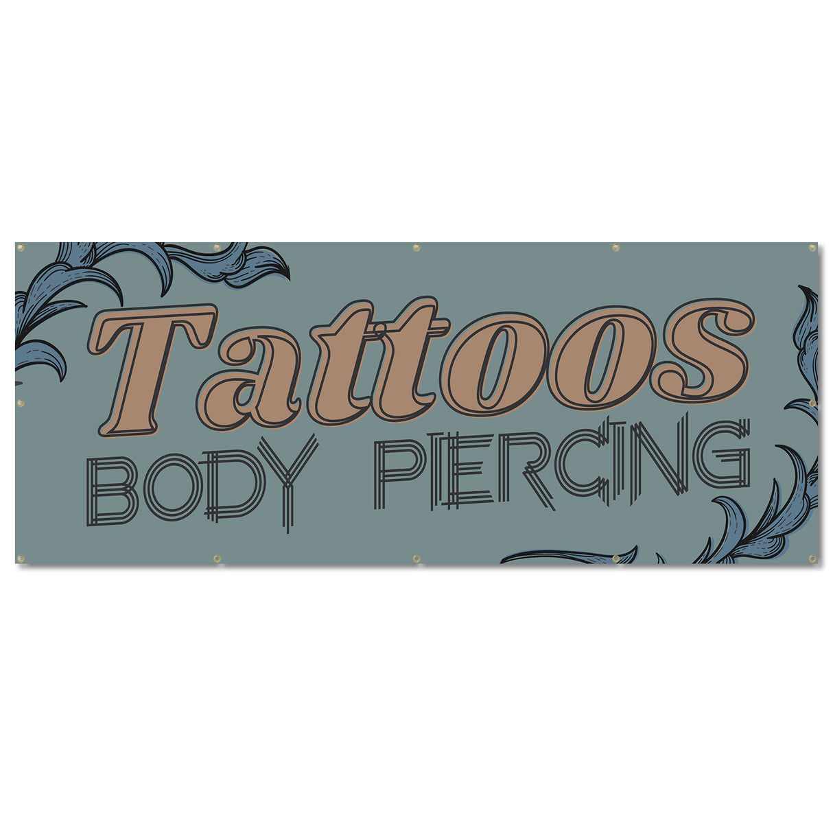 Tattoos Piercing Banner