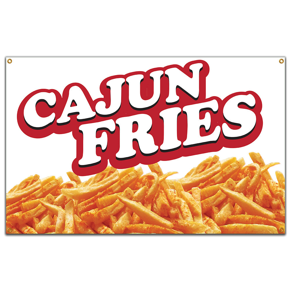 Cajun Fries Banner