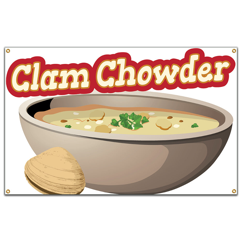 Clam Chowder Banner