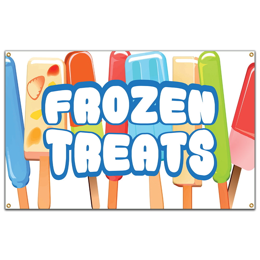 Frozen Treats Banner