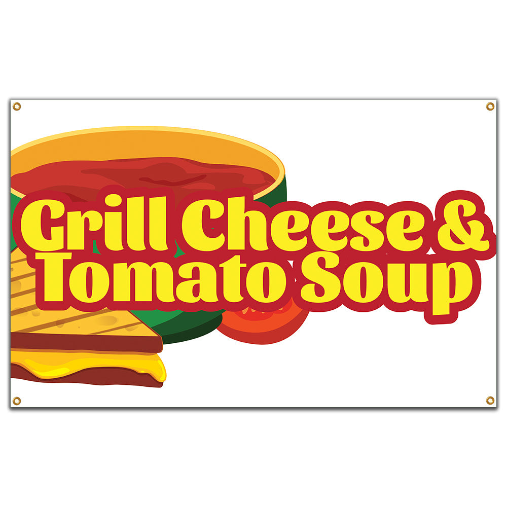 Grilled Cheese And Tomato Soup Banner