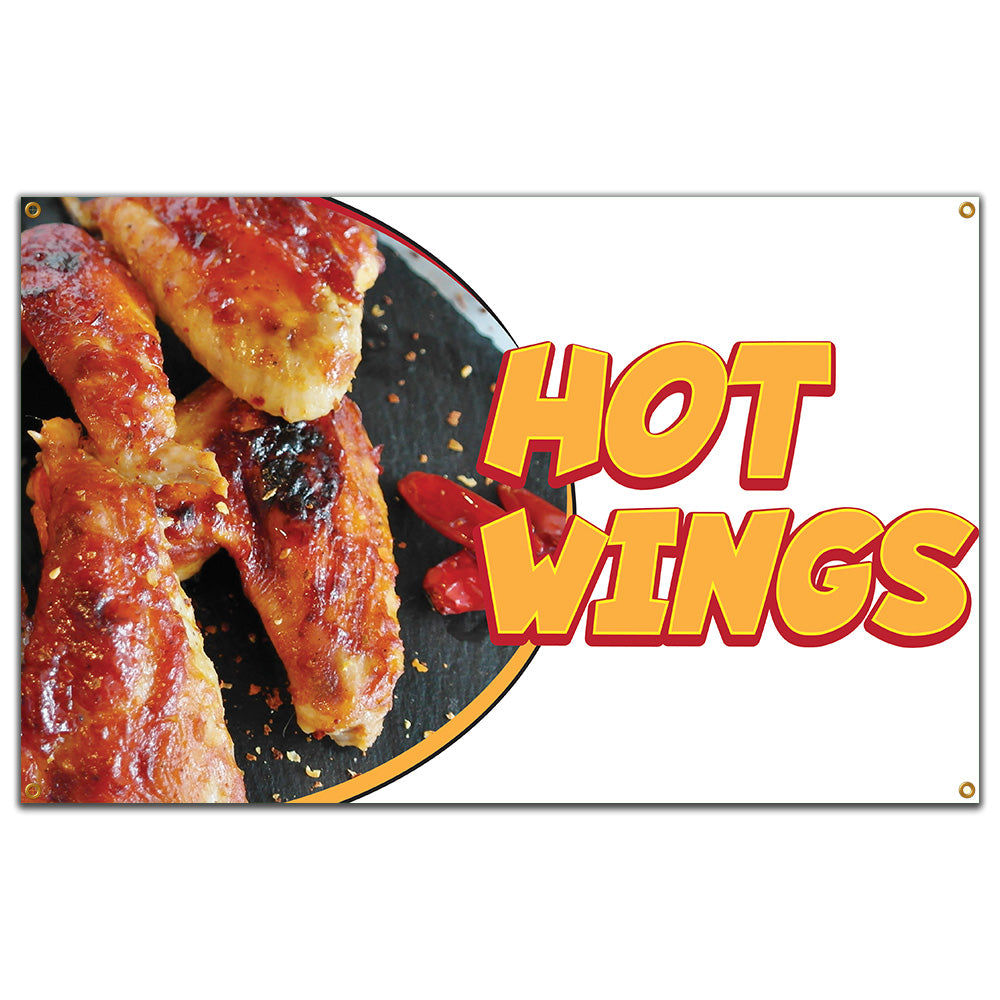 Hot Wings Banner