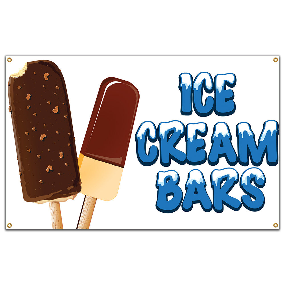 Ice Cream Bars Banner