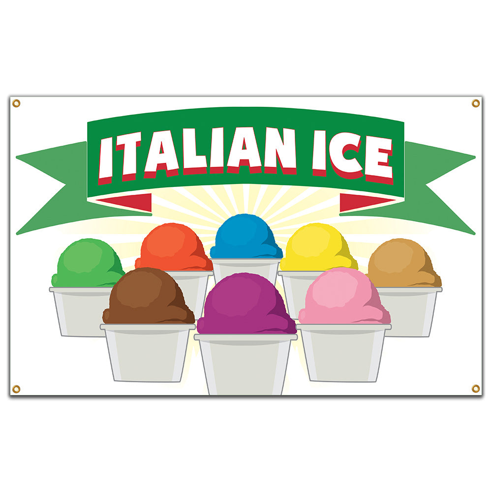 Italian Ice Banner