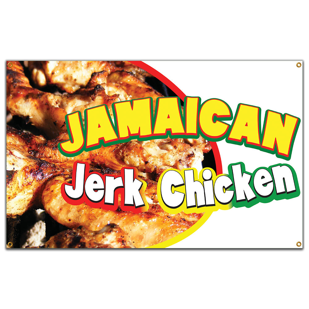 Jamaican Jerk Chicken Banner