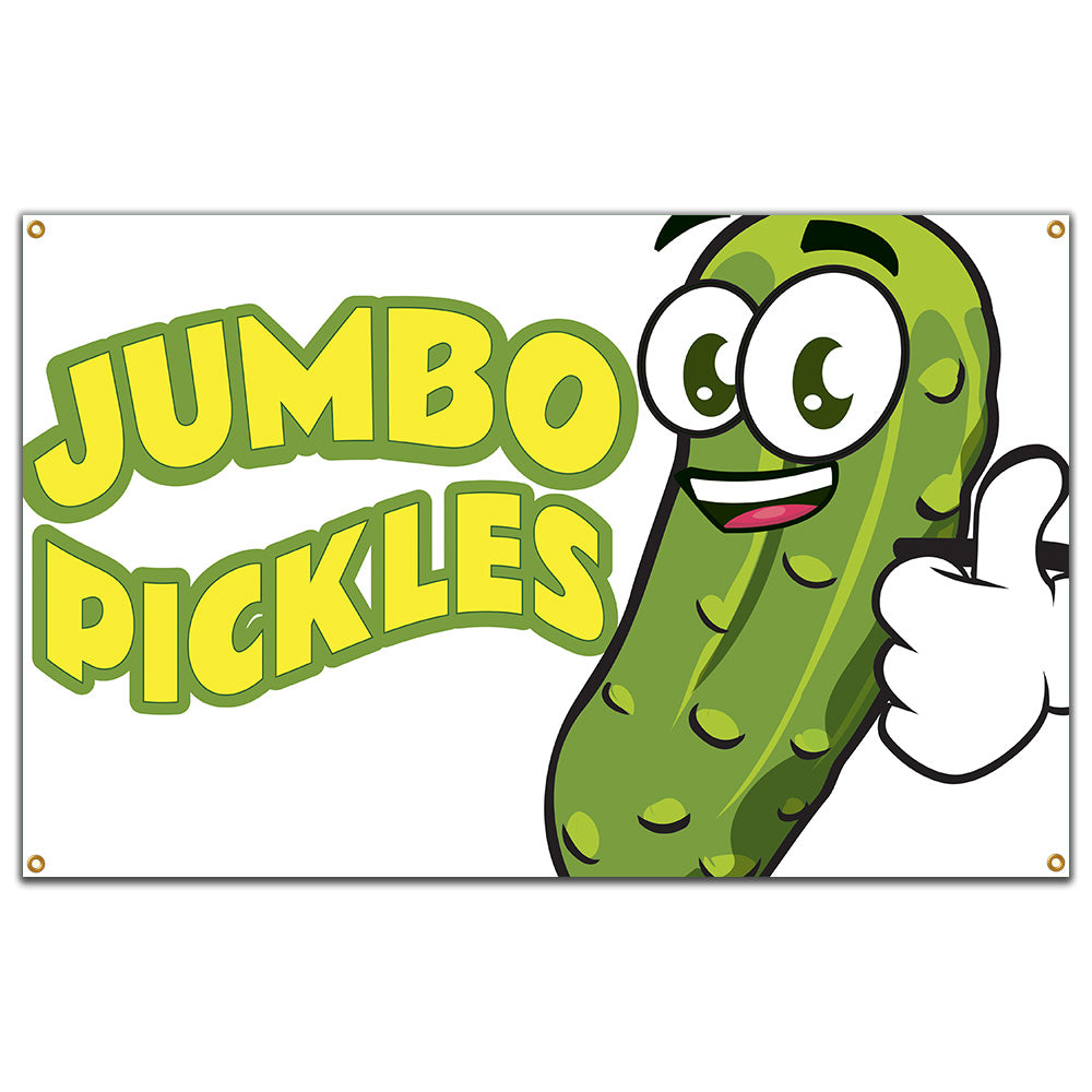 Jumbo Pickles Banner