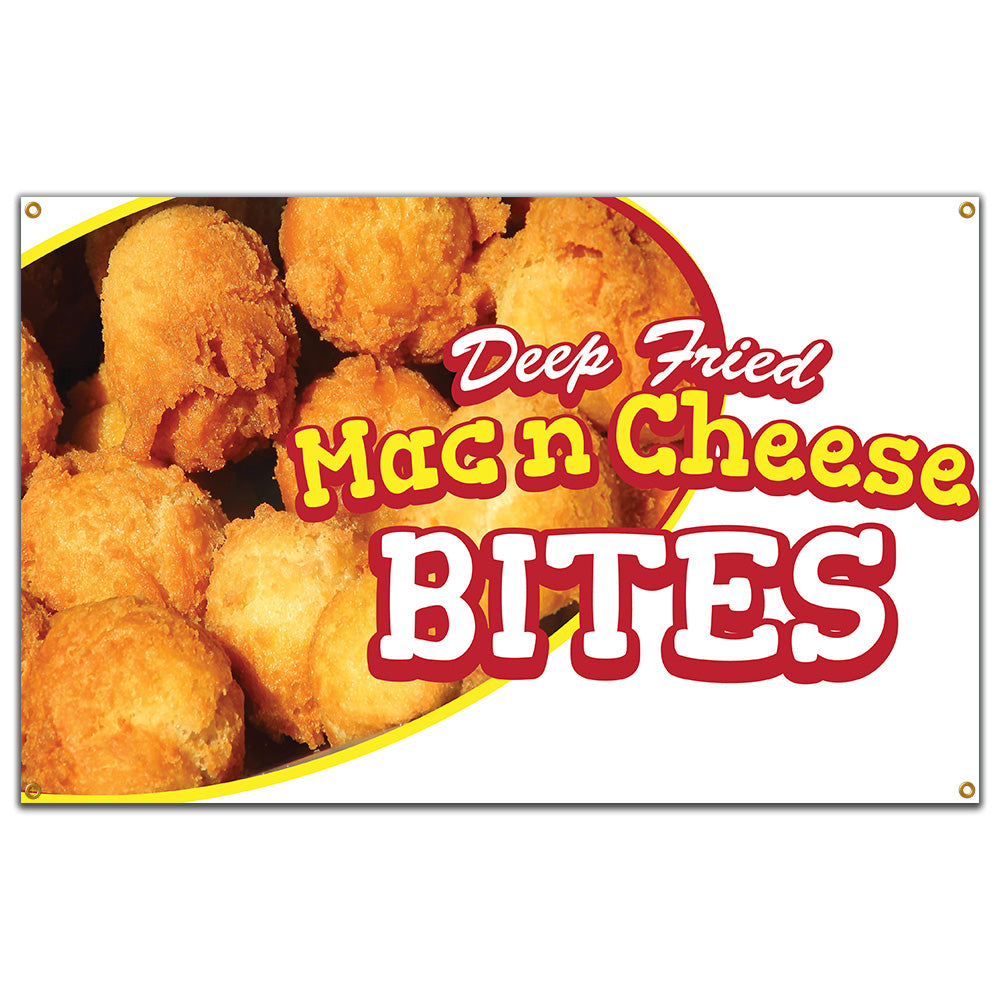 Mac N Cheese Bites Banner